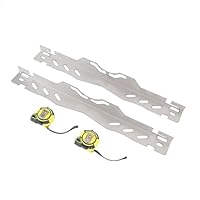 Yctze Auto-Achsmesswerkzeug, Rad-Achsmessplatte, Edelstahl, Robust, mit 2 Maßbändern, Genaues Messwerkzeug Zur Spureinstellung für SUV-Limousinen, Entwickelt für die Schnelle