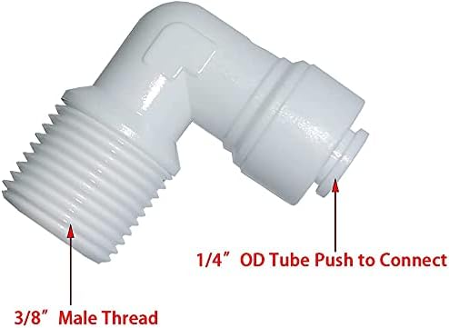 Shapure Standard RO Booster Pump 100 GPD With Elbow and End Connectors | Compatible With All Types of Water Purifier, Universal Type Motor, 2 Year Warranty