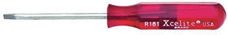 Xcelite Destornillador, 332" X3", Redondo