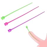 Yasexx Extra Long Silicone Urethral Probes Set Urethra Dilators With Suction Cup Prostate Stimulation Penisplugs HarnröHrenstöPsel ‌HarnröHrendehner‌ Sexspielzeug FüR MäNner（Grün+Rosa+Lila）