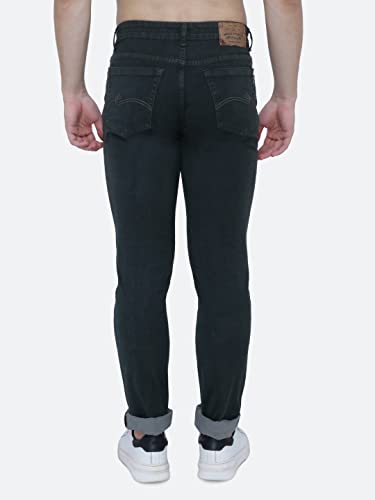 Image of Strechable Denim Regular Fit Mid Waist Light Weight Soft Feel Stretchable Denim Jeans Pant for Men