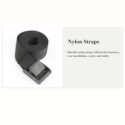 Soporte ajustable para CPU de PC para montaje bajo escritorio, ancho 8-13 cm, altura 28-46 cm, colgante para computadora miniatura 3