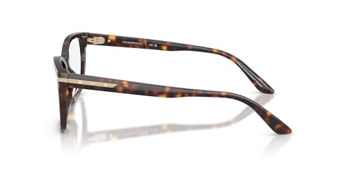 Image of Emporio Armani womens Ea3282bu Universal Fit Cat Eye Prescription Eyewear Frames