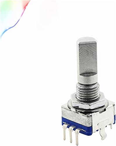 Encodeur de commutation rotatif EC11 5 pin avec axe de 20 mm pour module audio - 5