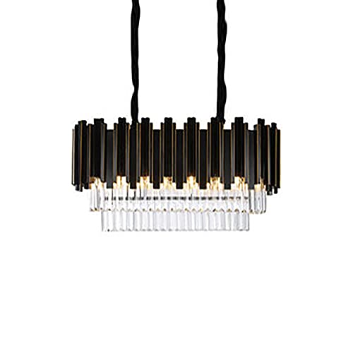 Grand lustre cristal 75cm pour éclairer un salon sombre avec style