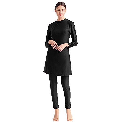 ABEUTY Muslim Swimsuit for Women Modest Swimwear Burkini Full Suit Plus Size Islamic Hijab Swimming Costume