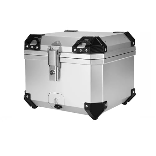 Caja de Cola Motocicleta Caja para casco de motocicleta de 45 litros, para equipaje trasero y superior, con cerradura, compatible con BMW R1200GS, R1250GS, R1200GS, R1200GS LC y ADV. Baúl de Moto(45L