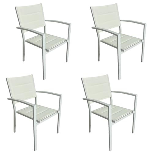 MOMMA HOME Pack 4 Sillas Terraza Exterior