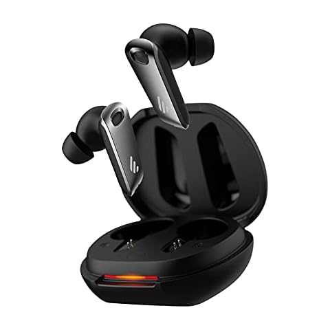 Edifier NeoBuds Pro Hi-Res ANC Noise Cancelling Wireless Earbuds with LDAC, LHDC - 6-Mics -Tap Control and APP Settings - Black Cover