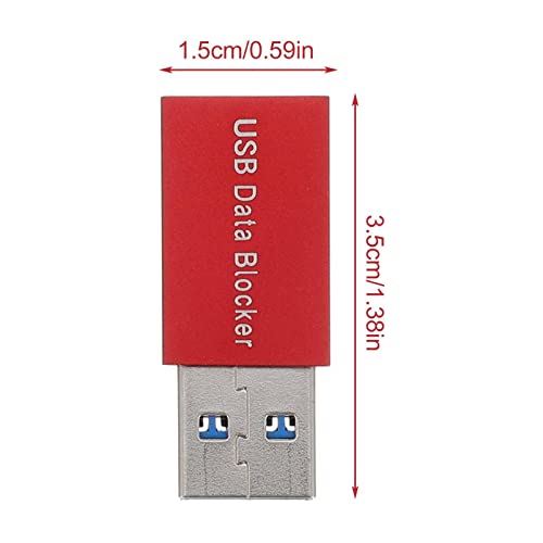 Mobestech 2Pcs Bloqueador De Dados USB - Bloqueador De USB Qualquer Outro Carregamento De Dispositiv
