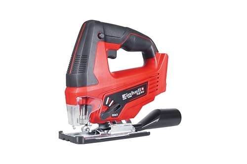 Einhell Power X-Change 18V Cordless Jigsaw - Battery Powered Electric Saw To Cut Wood, Plastic and Metal - TC-JS 18 Li Solo Jig-Saw Tool - Battery And Charger Not Included