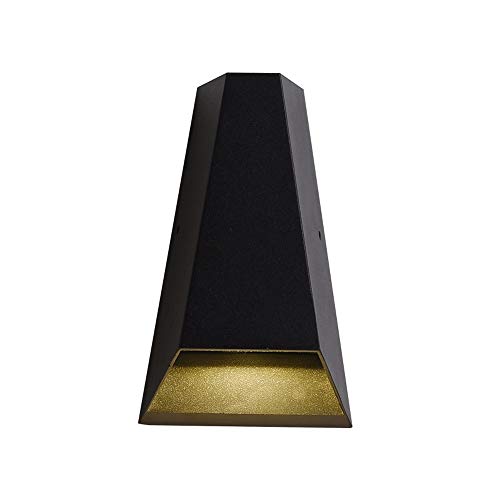 Applique murale extérieure pour couloir et escaliers, luminaire de porche design noir