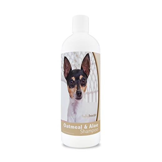 Healthy Breeds Toy Fox Terrier Oatmeal Shampoo with Aloe 16 oz