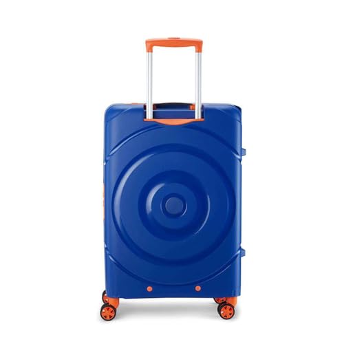 Image of American Tourister Men's Circurity Polypropylene Hard 4 Wheel Spinner Trolley Bag (Size - 78, Blue), Large