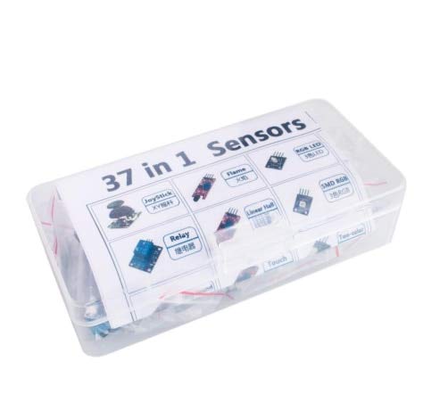 Amazon.com: Sensor kit 37 in 1 Sensor Kit for Arduino/RRGB/Joystick ...