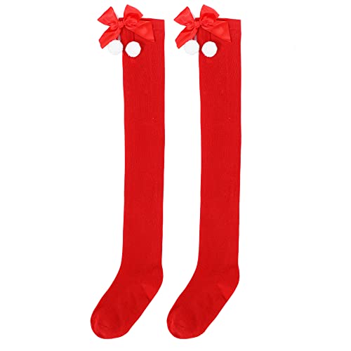 Image of Zando Womens Stripes Thigh High Socks Thigh Highs Casual Knee High Stockings