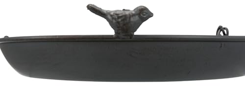 Trixie 55512 Vogeltränke/-Bad zum Aufhängen, Metall, 2.200 ml/ø 30 cm, grau
