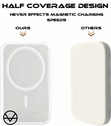 KRZNA-Hybrid-Clear-Case-Compatible-with-Mag-Safe-Battery-Pack-Heavy-Duty-Protection-Scratch-Shatter-Resistant-Clear-1pc