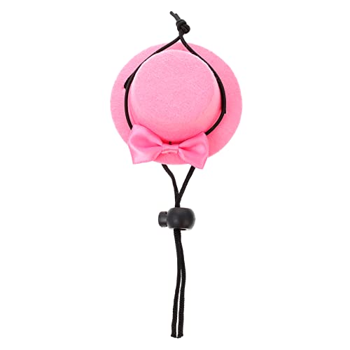 BESPORTBLE 装飾ペット帽子 ウサギのヘッドギア 布製蝶ネクタイセット 耐摩耗性 小型ペット用 撮影 パーティー向け ウサギや小動物の衣装用セット