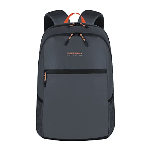 Superbak Scout 30 Ltrs Laptop Backpack (Grey-Orange), One Size (LBPSCOUT0406) Superbak Scout 30 Ltrs Laptop Backpack (Grey-Orange), One Size (LBPSCOUT0406)