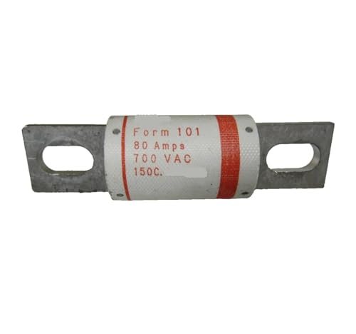 Fusible A70Q80 de 80 ampères et 700 VCA pour la protection des circuits électriques industriels