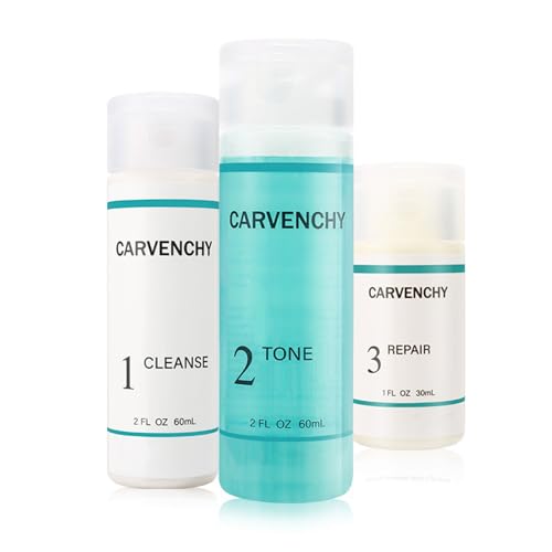 3 Step Acne Remove Skin Care Set - Face Care Kit - Facial Kit With: Face Wash - Toner - Acne Cream, Skincare Set Fights Breakouts & Enlarged Pores Skin Care Routine Kit For Women And Girls