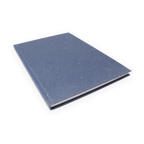 Artway Quaderno da Disegno in Denim Riciclato – A4 Ritratto – 40 Pagine/80 Facciate di Carta di Cotone da 200 gsm – Quaderno da Disegno Riciclato al 100% con Copertina in Denim Riciclato