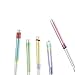 5pair Colored Ceramic Chopsticks Household Smooth Porcelain Chopsticks