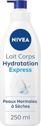 NIVEA Lait corps Hydratation Express 72h (1 x 250...
