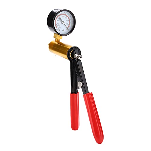 ANGGREK Brake Bleeder Vacuum Pump Vacuum Tester with Accurate Gauge, Multifunctional Tool, Versatile Accessories for Brake and Clutch Systems