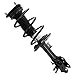 Detroit Axle - 2 Front Struts for 2014 2015 2016 2017 2018 Mazda 3, Struts with Coil Spring Assembly Replacement Suspension