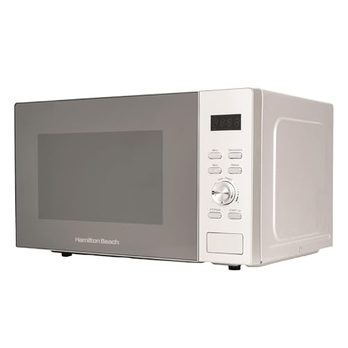 Hamilton Beach Microwave, 30L, 950W, Family-Size, Digital Controls, 8 Pre-Set Programs, 5 Power Levels, Large Capacity, Defrost Function, Child Lock, Silver - HB30FUXP04S