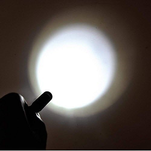 MODOAO 4-Pack XPE-R3 LED Clip Flashlights, 5.25" Compact Rechargeable Torch, Lightweight, Water-Resistant - Image 3