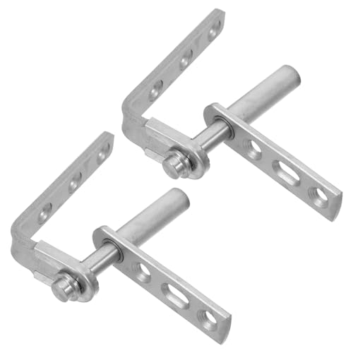 CONGARTENO Bisagra para Puerta Batiente Doble de Acero Inoxidable 304, Automática Cierre Oculto, para Puertas Interiores de Grosor 16 MM, Adecuado para Bares, Cocinas y Salones