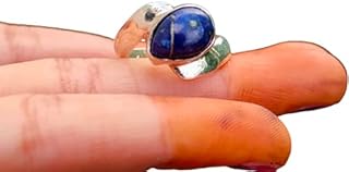 Lapis Lazuli Ring, Teardrop Stone Ring, Bohemian Ring, Blue Stone Ring, September Birthstone ring, Healing Crystal Ring, Meditation Ring, Promise Ring, Statement Ring, Lapis Lazuli Jewelry