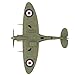 1/72 Scale WWII UK Air Force Supermarine Spitfire Mk Vb Fighter Model Alloy Model Diecast Plane Toy for Collection
