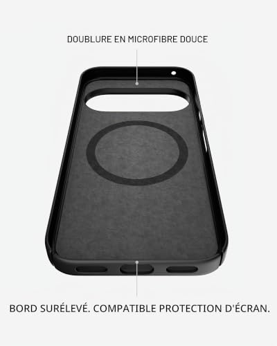 Mous Coque pour Pixel 11 Pro - Ultra Fine - Compatible avec MagSafe et Pixelsnap - Noir – vue 3