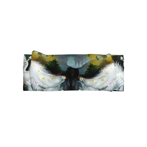 Diadema con lazo de pavo real blanco, un accesorio para el pelo para recién nacidos y bebés, adecuado para bebés de 0 a 6 meses de edad