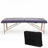 【Lettino da massaggio portatile】: leggero for la portabilità, il peso netto totale del lettino da massaggio e degli accessori è di 34 libbre. Pieghevole dal design compatto con una maniglia robusta comoda da maneggiare o spostare. Ideale for i viaggi o il trasporto for brevi periodi.