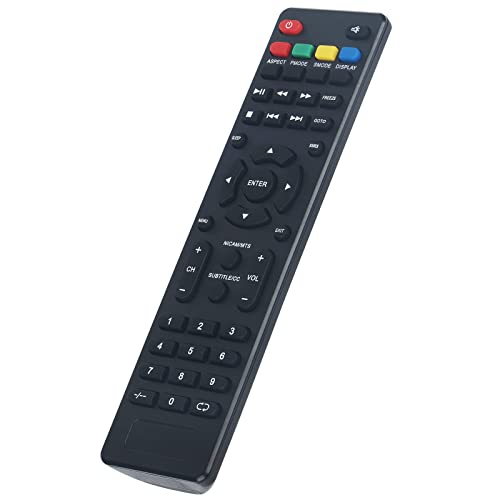 Télécommande Bruhm PERFASCIN de rechange pour téléviseur noir