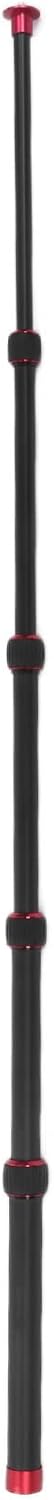 LR-255 Camera Monopod, 13.2-42.5in Extension Pole, 5 Section Aluminium Alloy, Black, Supports 5kg, Compatible with Camera, Smartphone, Camcorder, Tablet