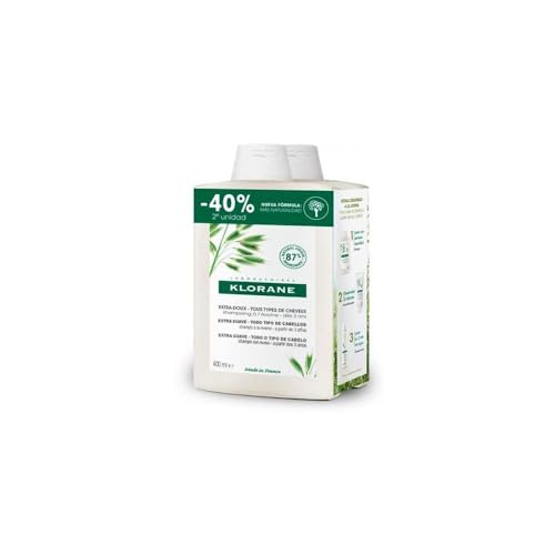A LA LECHE DE AVENA champú extrasuave duo 2 x 400 ml