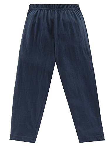 Image of KiddoPanti Boys Solid Pyjama Pant | 100% Soft Cotton Single Jersey | Comfortable Fit with Elastic Waistband & Single Front Pocket | Kids Track Pant