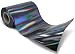 DECO65 Holographic Black Chrome Adhesive Vinyl (72" x 12" (6ft))