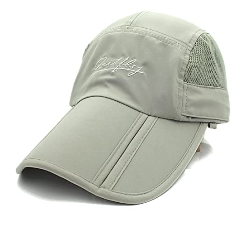 Connectyle Outdoor Upf 50+ Fishing Hat Sun Protection Cover Hat With Neck Flap Face Mask Light Grey #TOP2