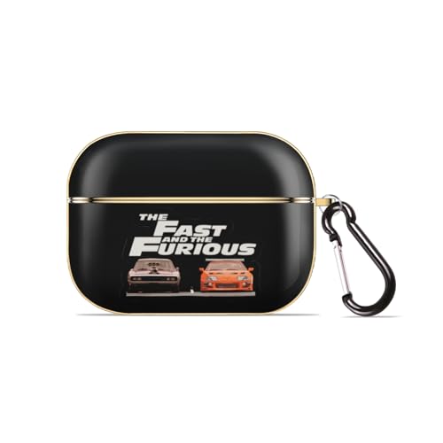 AirPods Pro2兼用ケース ワイルドスピード エアーポッズプロ2 ケース Airpods Pro 2収納ケース AirPods Pro 第2世代 ケース AirPods プロ2保護ケース エアポッツプロ2 ケース カラビナ付き ワイヤレス充電対応