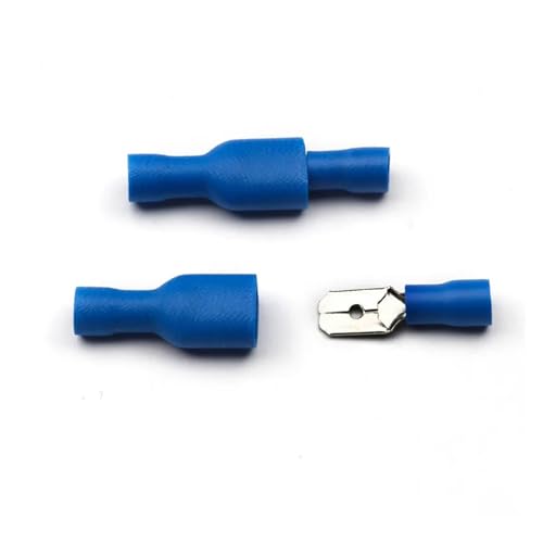 Terminales de pala de engarzado macho hembra, conectores de cable impermeables de 100 unidades 6