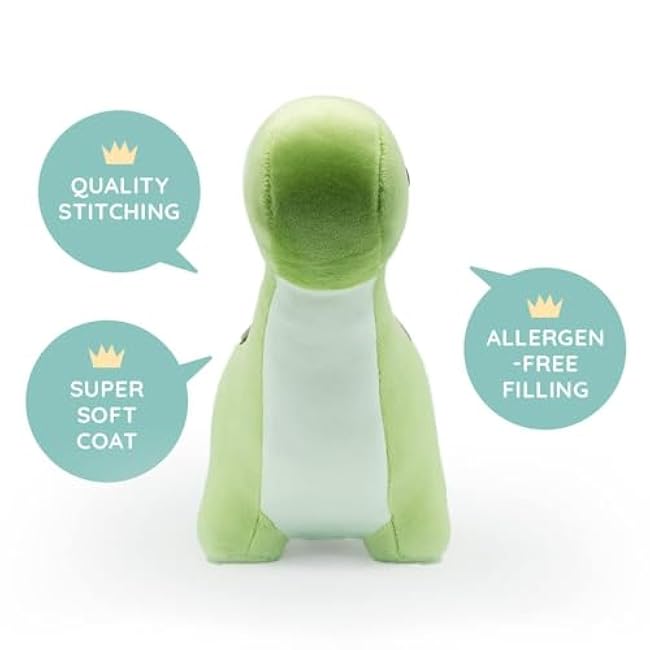 Bellzi Brontosaurus Cute Stuffed Animal Plush Toy - Adorable Soft Dinosaur Toy Plushies and Gifts - Perfect Present for Kids, Babies, Toddlers - Bronti