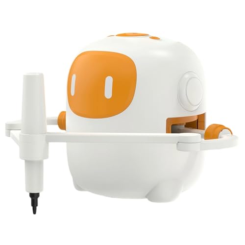 DEKKRYNFV Robot Educativo Creativo Enseña a los Niños Conceptos Básicos del Arte A través de Actividades Interactivas en Color Practica