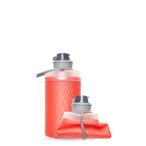 HydraPak Flux - Collapsible Backpacking Water Bottle (750ml) - BPA Free, Ultra Light, Spill-Proof...